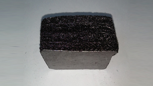 Carbon foam heat treatment